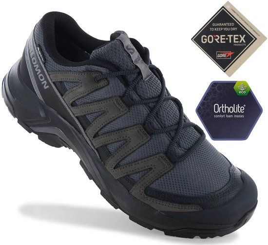 Salomon X-Adventure Recon Low GTX Heren Wandelschoenen - Grijs - Maat 40 2/3