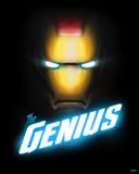 Komar Muurafbeelding van Marvel - Avengers The Genius - grootte: 40 x 50 cm (zonder lijst) - decoratie, kinderkamer, poster, kunstdruk