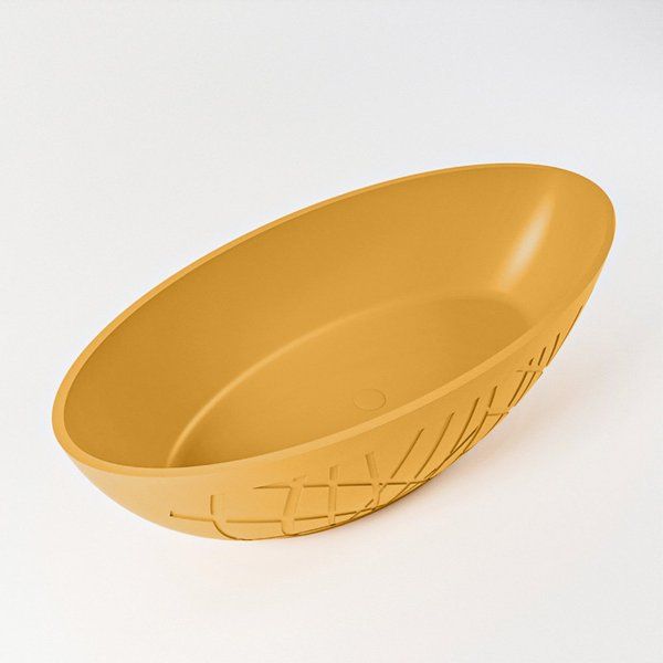 Mondiaz HOLM Vrijstaand Bad - 180x85cm - Ocher