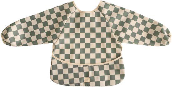 Mushie Slab met Mouwen Olive Check