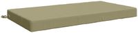 vidaXL - Zitkussen - SOEST - 100% Polyester - Lichtgroen - 120 x 60 x 10 cm