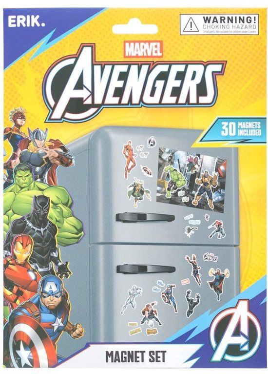 Grupo Erik Marvel The Avengers - DieCut Magnet Set Koelkastmagneet - Multicolours
