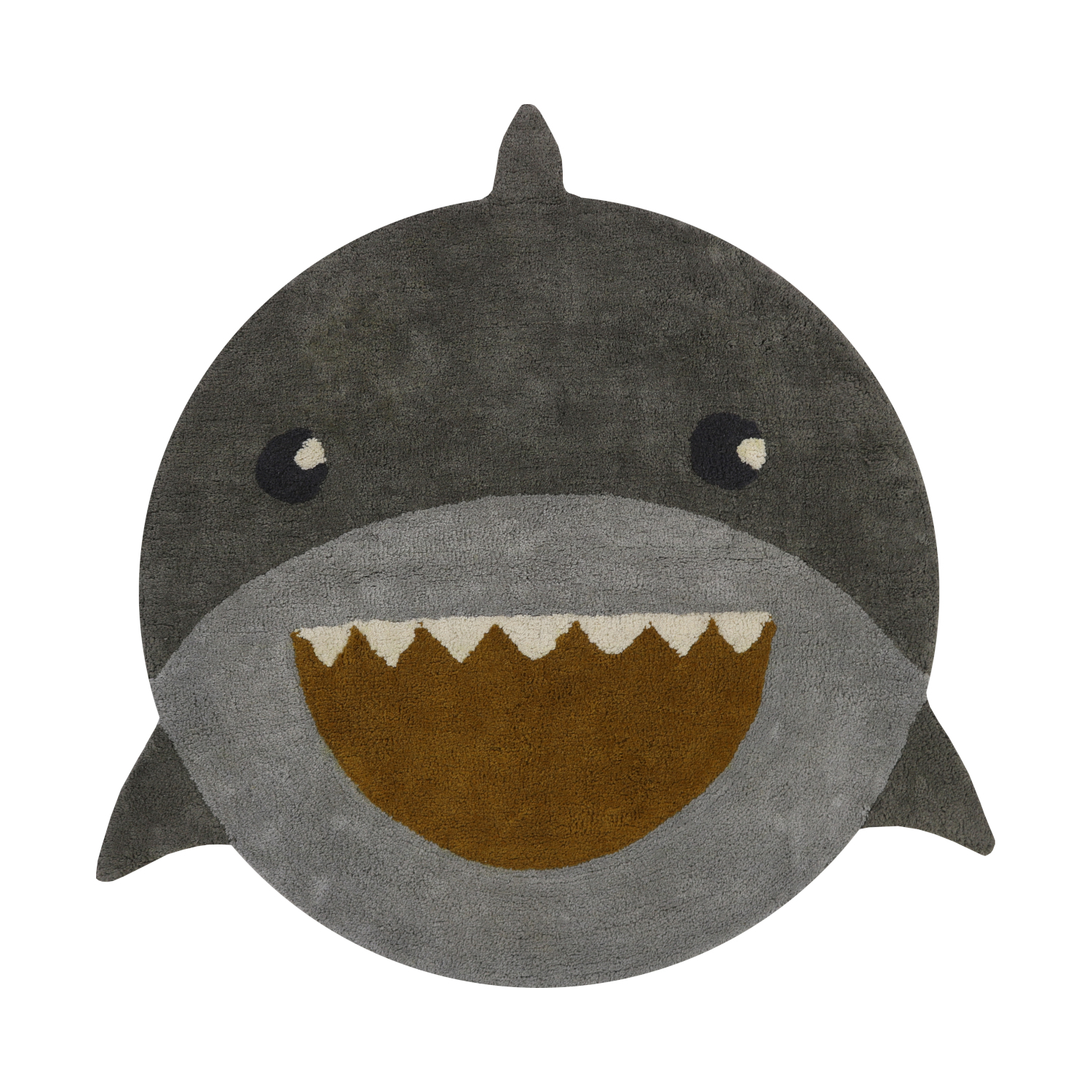 Tapis Petit Round Rug Vloerkleed 110 x 110 cm Shark