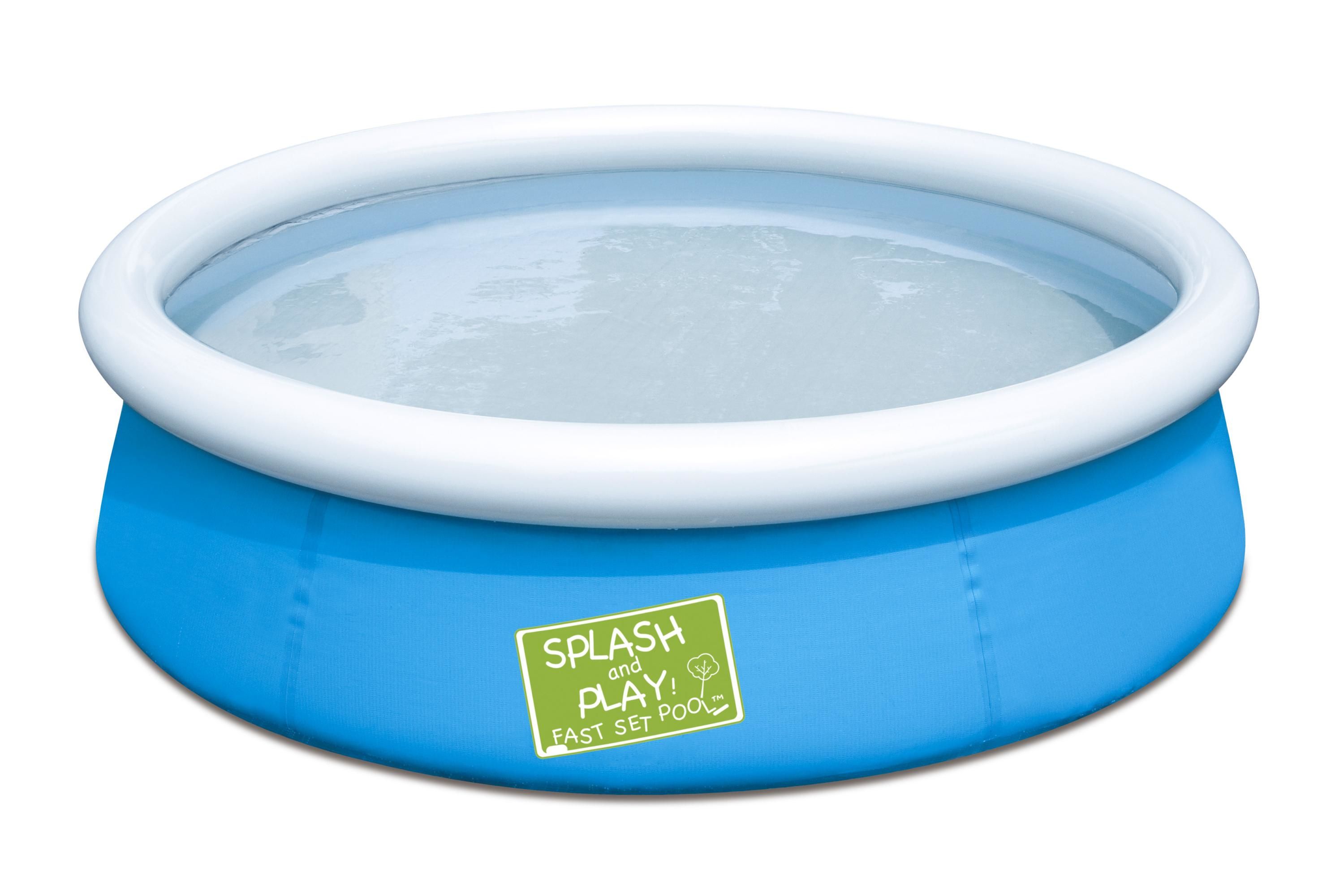 Bestway Fast Set My First Pool - 152cm - Inflatable Pool - Blue/Green/Orange
