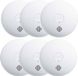 Somfy Protect slimme en draadloos koppelbare rookmelderset 6-pack