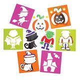 Baker Ross Halloween sjablonen voor kinderen, 6 stuks