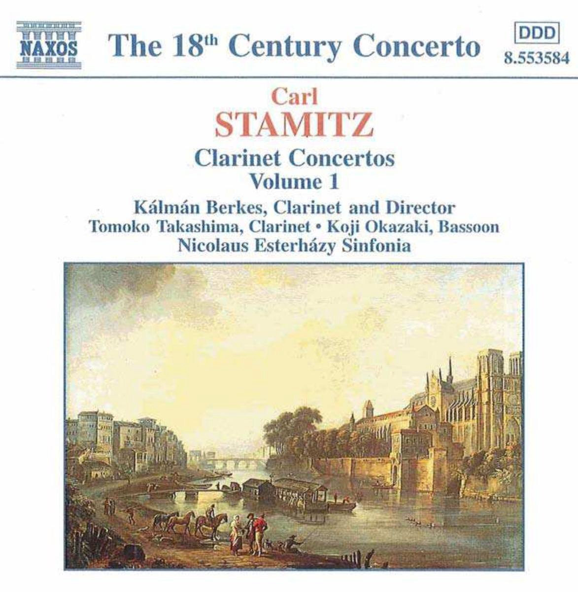 OUTHERE Stamitz Carl Philipp: Concerti Per Clarinetto Vol 1