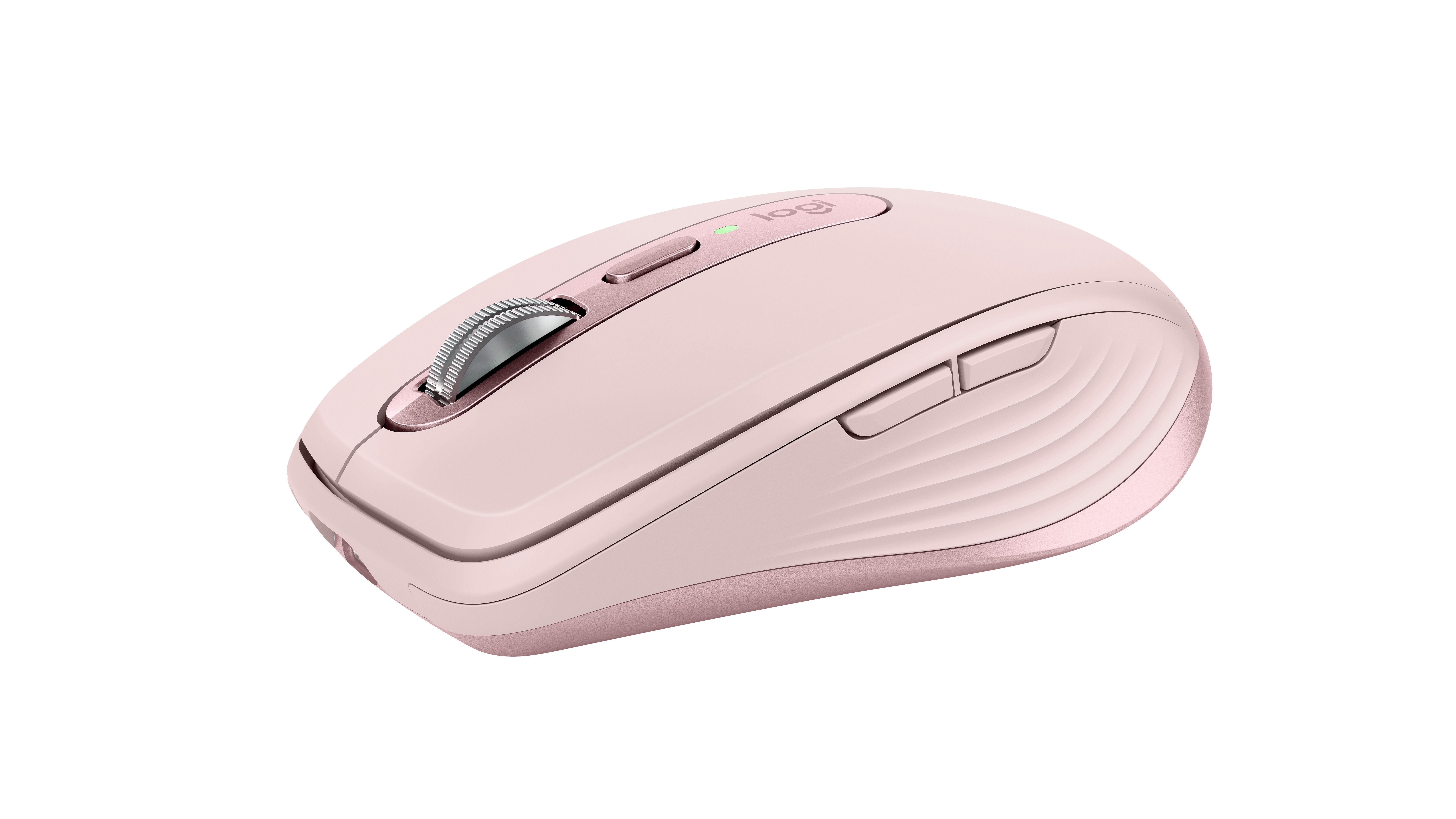 Logitech MX Anywhere 3S - Draadloze Muis - Bluetooth - Rechtshandig - Roze