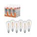 OSRAM LED-lamp Filament Star Edison 5,9W 840, 4000K koel wit, E27, helder, 806 lm, 360° stralingshoek, IP20,6-Pack