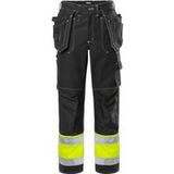 Fristads Hi Vis Werkbroek Klasse 1 247 Fas - Zwart - C50