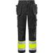 Fristads Hi Vis Werkbroek Klasse 1 247 Fas - Zwart - C50