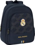 Safta Real Madrid 2nd Equipación 23/24 Rugzak Zwart