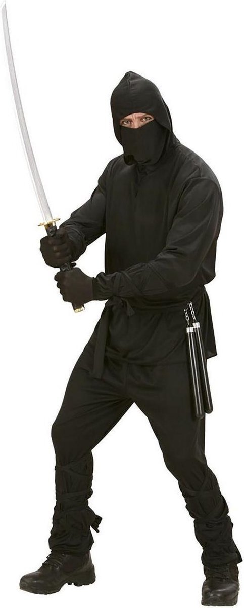 Widmann 02772 - Kostüm Ninja Größe M
