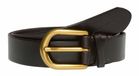 Marc O'Polo Leren riem Dagmar Belt W105 Chocolate Brown donkerbruin