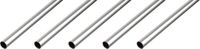 Alberts 5 x BA-Profil, ronde buis, aluminium, naturel, Ø12 x 1 mm, lengte 1 m