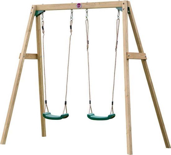 Plum Schommelset Dubbel Hout - 3+ jaar - Hout - 27509
