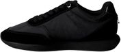 Calvin Klein Dames Retro Runner ESS Mix MAT YW0YW0YW01990 Low Top, zwart (Triple Black), 3.5, Zwart, 36.5 EU