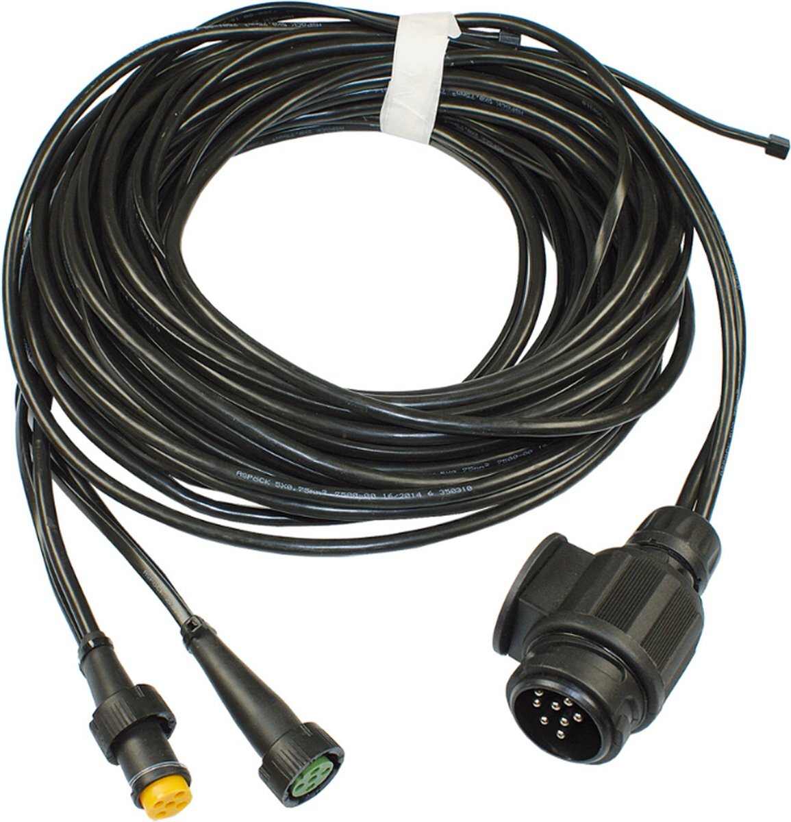 Aspöck Kabelset 13-polig 7000mm-5pol. met DC-splitsing 4700mm