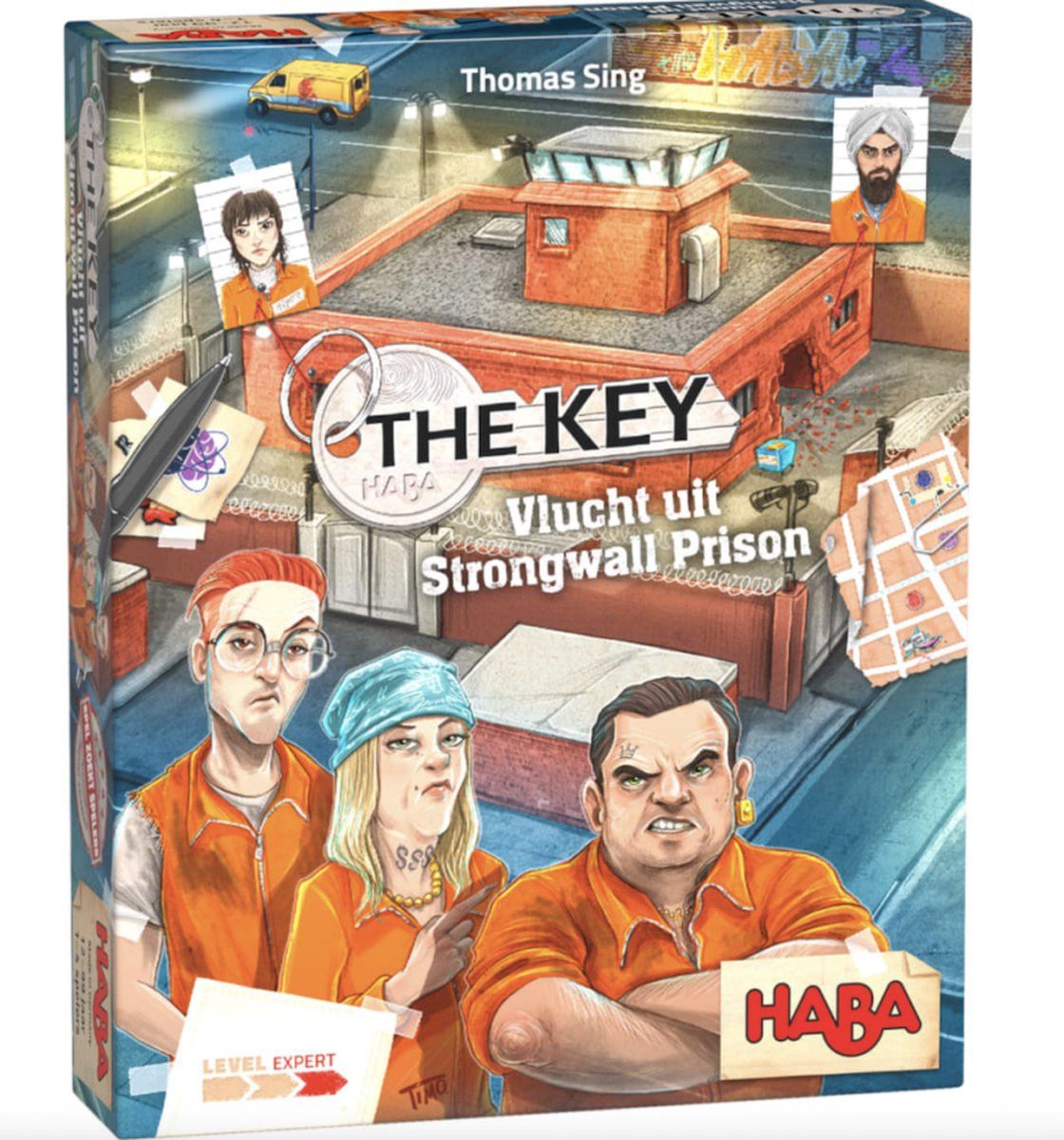 Haba The Key – Vlucht uit Strongwall Prisono - spel [12 jaar +]
