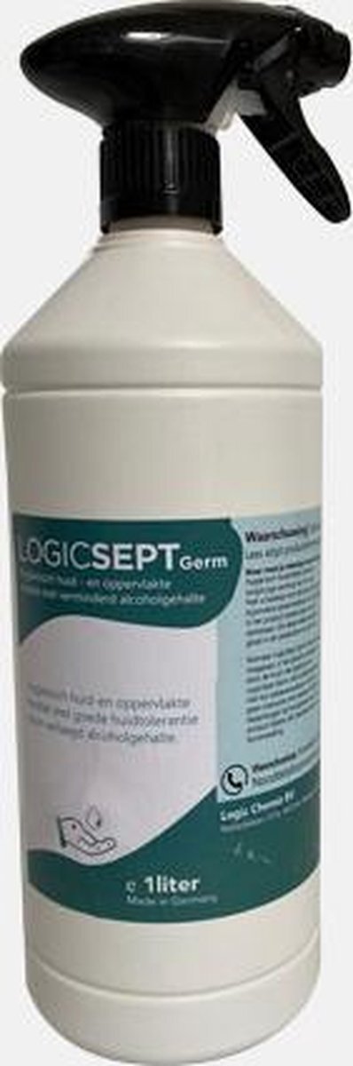 Logic Chemie LogicSept Germ: hygiëne middel voor de huid en harde oppervlakken - 1L