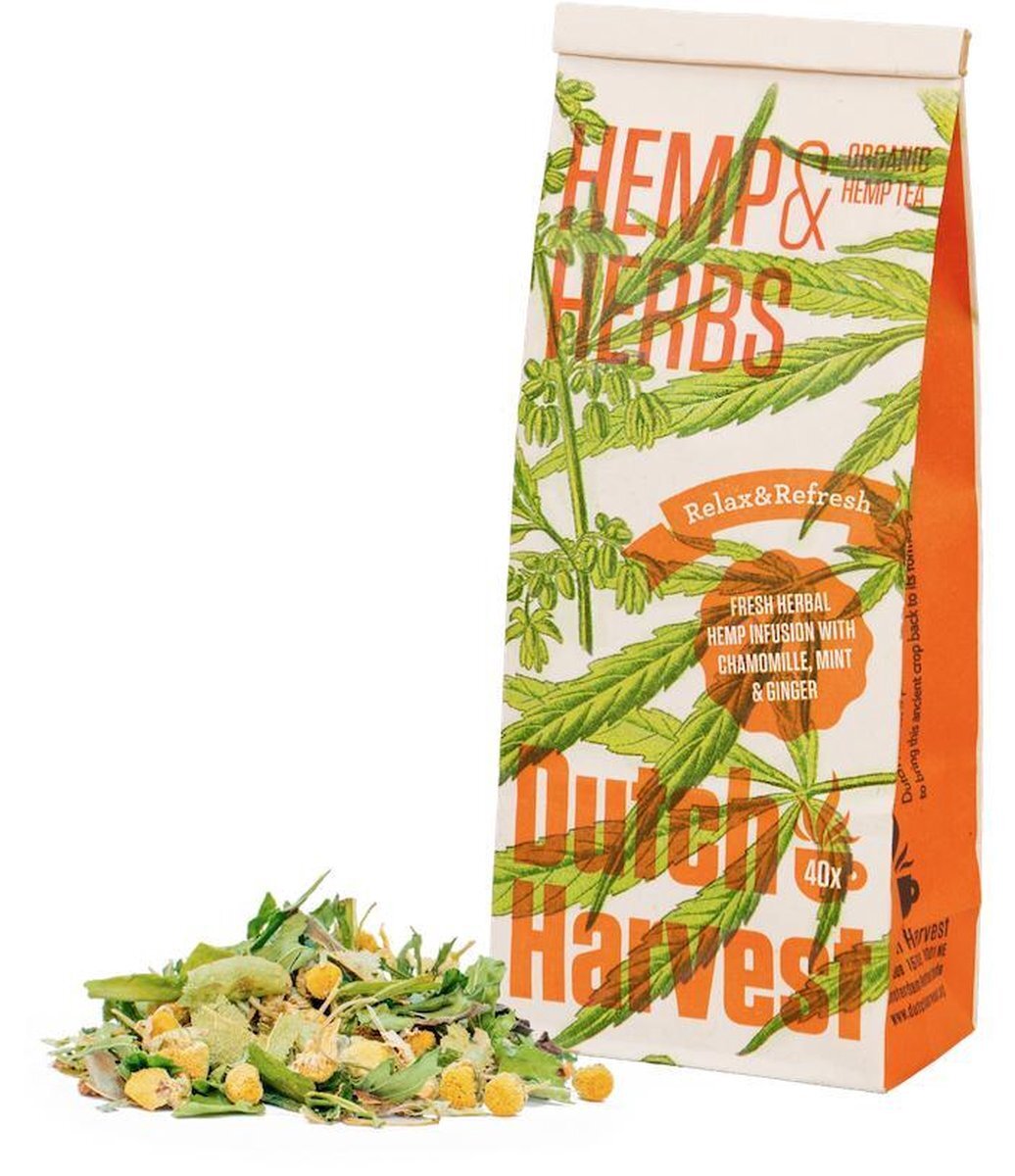 Dutch Harvest Hennep Thee Hemp & Herbs