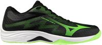 Mizuno Lightning Star Indoorschoenen voor kinderen - Zwart/Jade Limoen/Manderijn Sinaasappel - Maat 37