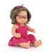 Miniland ML Poppen: POP MF&M EUROPEES MEISJE met DOWNSYNDROOM en BRIL 38cm, incl. vriendschapsarmband met stickers, met vanillegeur, waterdicht, anatomisch correct, in vinyl, in geschenkdoos. Made in Spain, 10m+