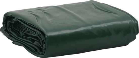 vidaXL - Tarpaulin - 650 g/m² - 5x5 m - Green