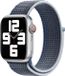 Apple Watch Geweven Sportbandje - Stormblauw