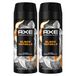 AXE Déodorant Homme Vaporisateur Black Vanilla Collection Prestige 2x150ml