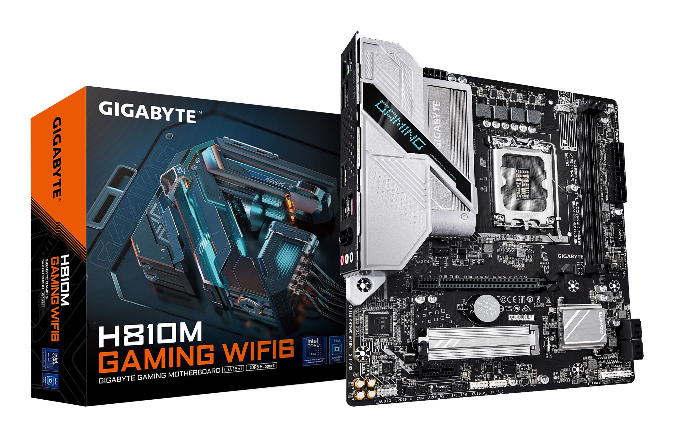 Gigabyte Moederbord H810M Gaming Wifi6