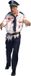 Boland - Kostuum Zombie politie Walker (S) - Volwassenen - Polyester - Multi