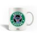 Starbuck Keramieken mokken maniacase, leuke zwarte achtergrond