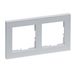 Legrand 765282 Seano+ 2-voudig frame, aluminium gelakt