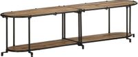 vidaXL Tv-meubel 160x42x40 cm massief ruw mangohout
