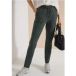 Taille moyenne Jambe slim Pantalon coupe décontractée