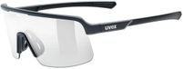 Uvex Dyrt Zonnebril Transparant Clear/CAT0 Unisex Fietsen Black Matt Polyester