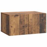 vidaXL Wandmontage TV-kast Oud hout