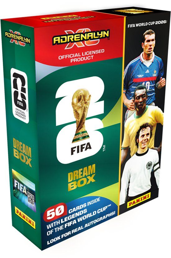 Panini Adrenalyn XL FIFA World Cup 2026 Dream Box - Trading Card Game - English