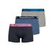 Superdry & Co Boxershorts blauw / grijs / pitaja roze / zwart