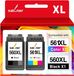 Canon Cartouches d'encre, 2-pack (1x noir, 1x couleur) pour Canon Pixma TS5350/TS7450
