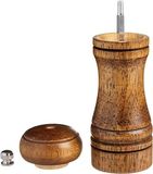 OEM Keramische Keramische set van peper- en zoutmolen met verstelbare keramische maalwerken - Keukenaccessoires voor het malen van kruiden - 12,7 cm