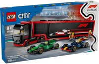 LEGO - City LEGO City F1 truck met RB20 en AMR24 F1® auto's speelset - 60445