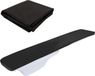 Bâche pour trampoline de piscine en polyester imperméable 210D 244×146×9cm.