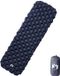 vidaXL Matelas de camping gonflable 190x58x6 cm 1 personne gris
