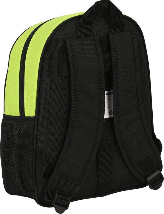 Schoolrugzak Real Betis Balompié Zwart Limoen 15 l - Unisex