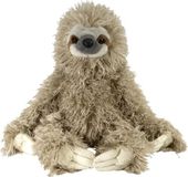 Wild Republic pluche luiaard knuffel - 30 cm - grijs