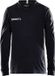 Craft Squad Jersey Solid LS Shirt Junior Sportshirt - Maat 122 - Unisex - Zwart/Wit
