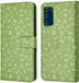 imoshion Design Bookcase Samsung Galaxy S20 FE Green Flowers