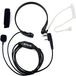 Retevis microphone headset pour la gorge, avec bouton PTT à 2 broches. Compatible avec les talkies-walkies tels que RT24, RT27, RT622, RT28, RT617, RT618, RT619, RT46, Baofeng BF-88E, UV-5R et Kenwood. (1 pièce)